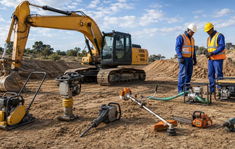 South African Construction Equipment in Action