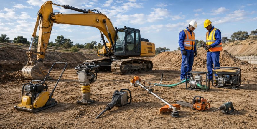 South African Construction Equipment in Action