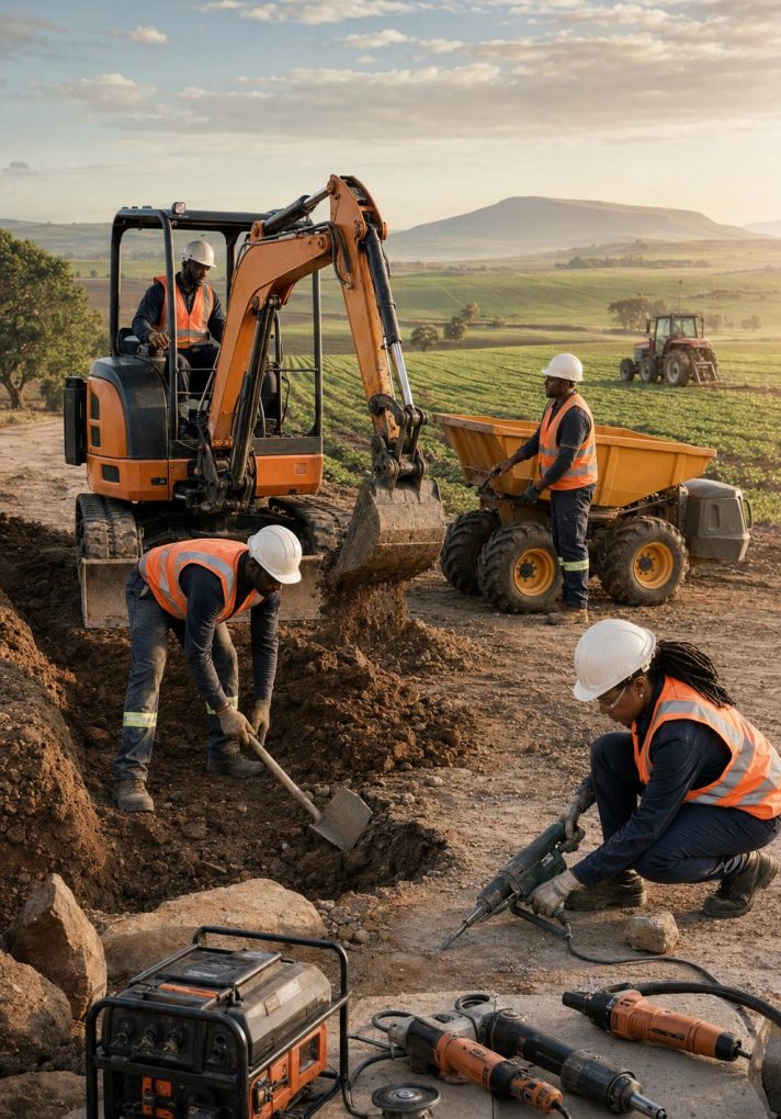 South African Equipment in Action