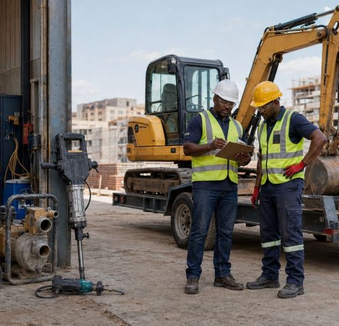 South African construction equipment