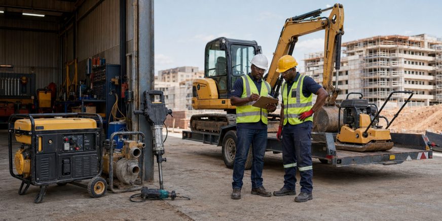 South African construction equipment